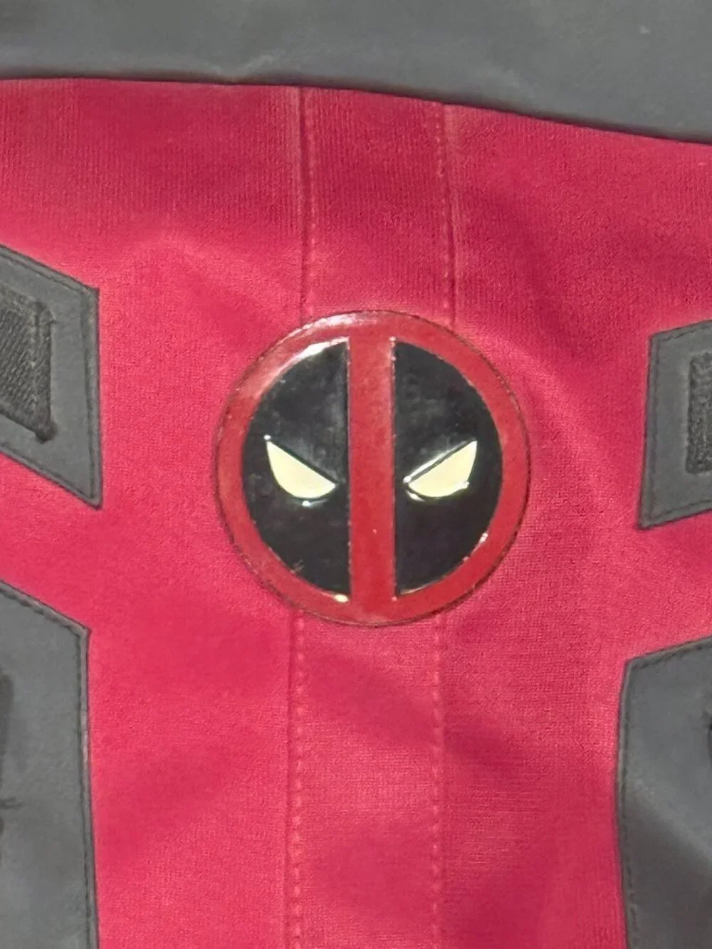 Marvel Deadpool Bioworld Tactical Roll Top Backpack Red Black